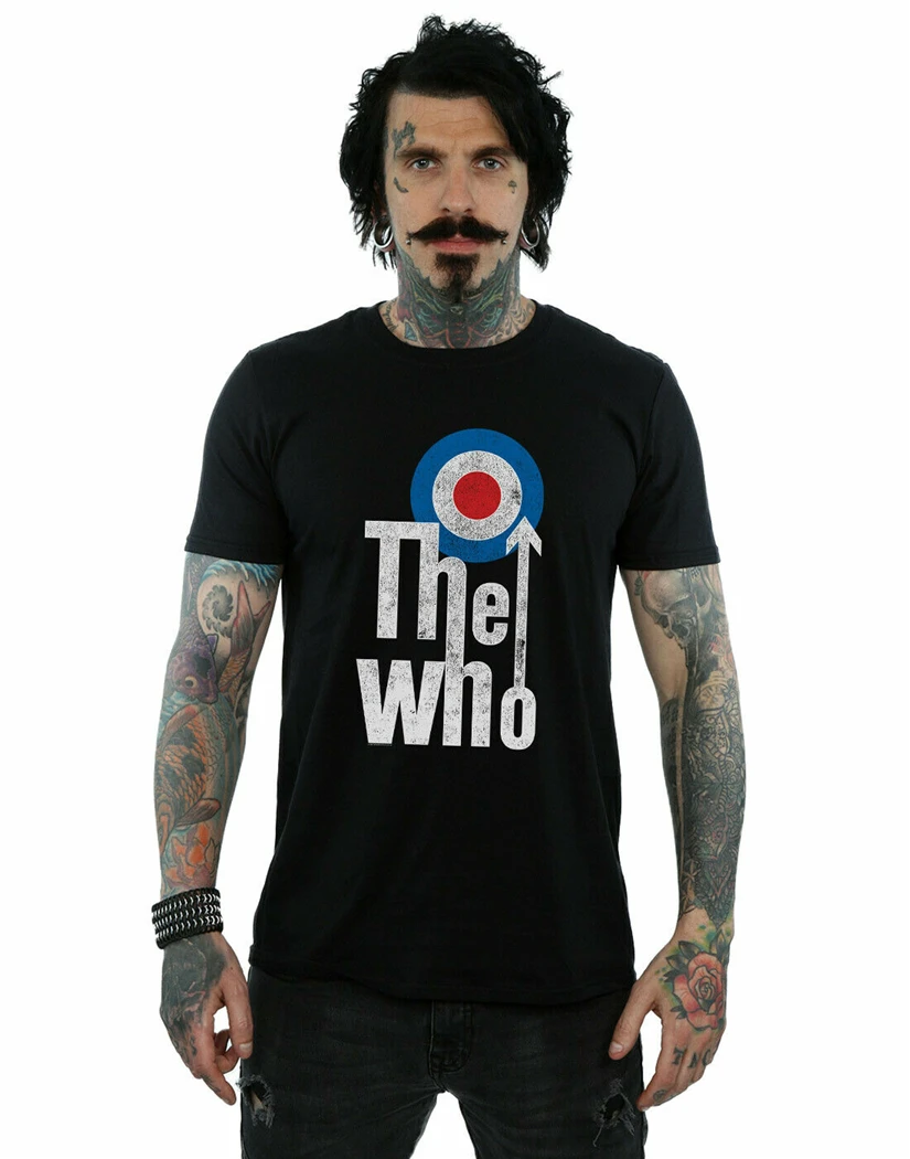 Мужская длинная футболка с логотипом Who модная новый модный дизайн| |