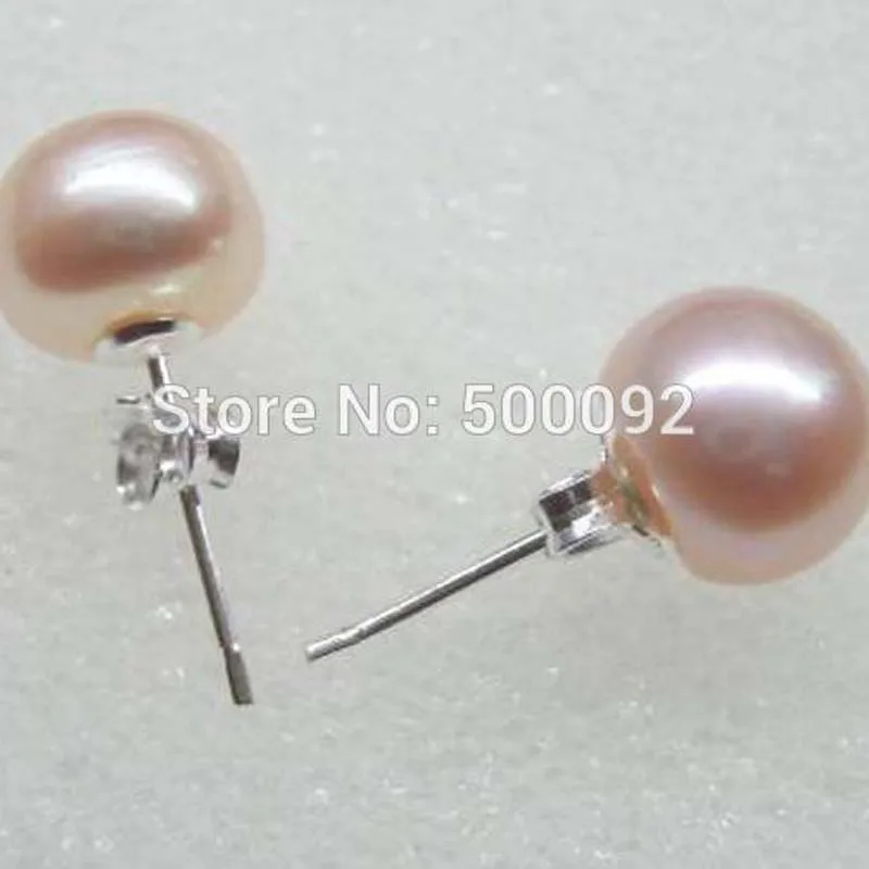 Женские серьги-гвоздики с натуральным жемчугом 10 пар 7 мм | Украшения и аксессуары