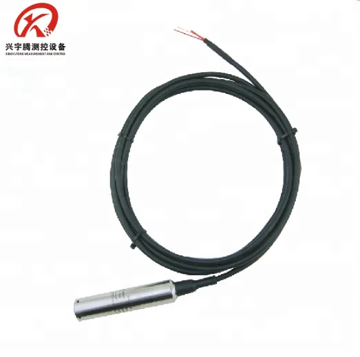 

4-20mA 0-200m h20 throw in sensor for level measurement QYB200