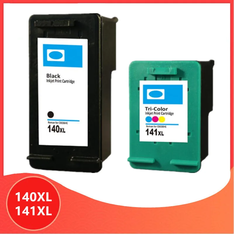 Сменный чернильный картридж для принтера HP 140XL 141XL 140 5363 D4263 6413 J5783 C4283 C4343 C5283