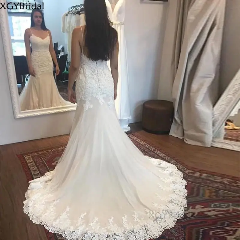 

New Arrival Long Sleeve Wedding Dresses 2021 Lace Boat Neck Arabic Bridal Gowns Vestidos De Novia Bride Dresses