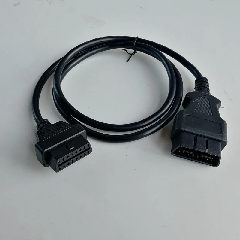 1 2 м Универсальный 16-контактный на OBD OBD2 OBDII диагностический Соединительный