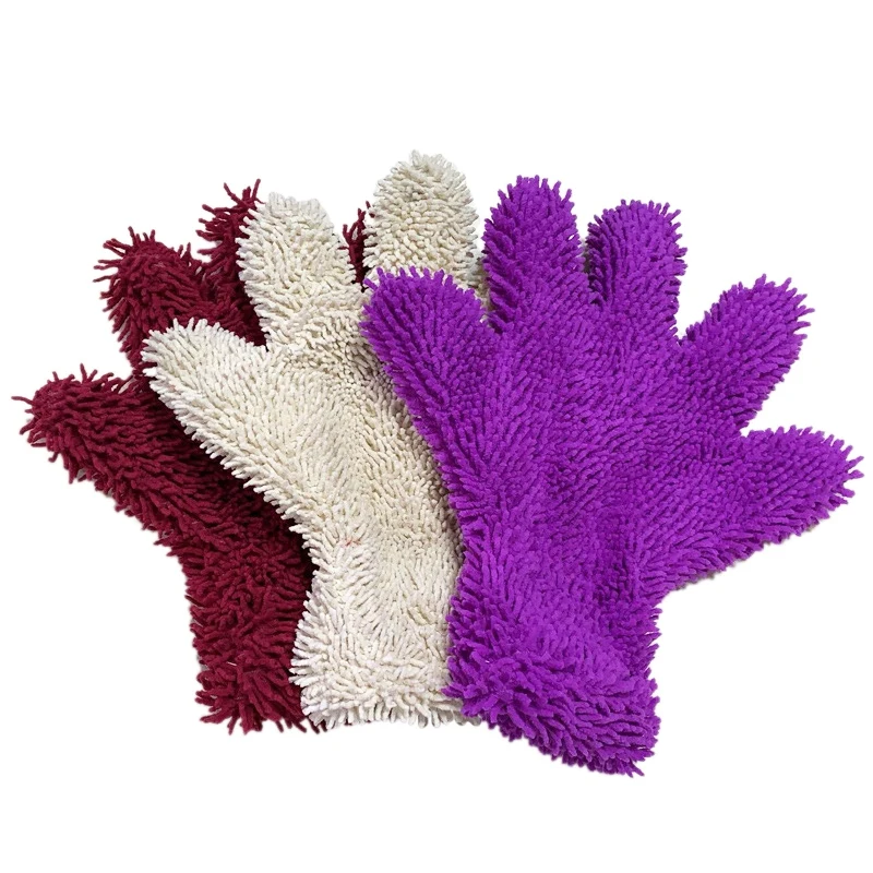 Чистые перчатки двухсторонние специальные инструменты для мытья автомобиля