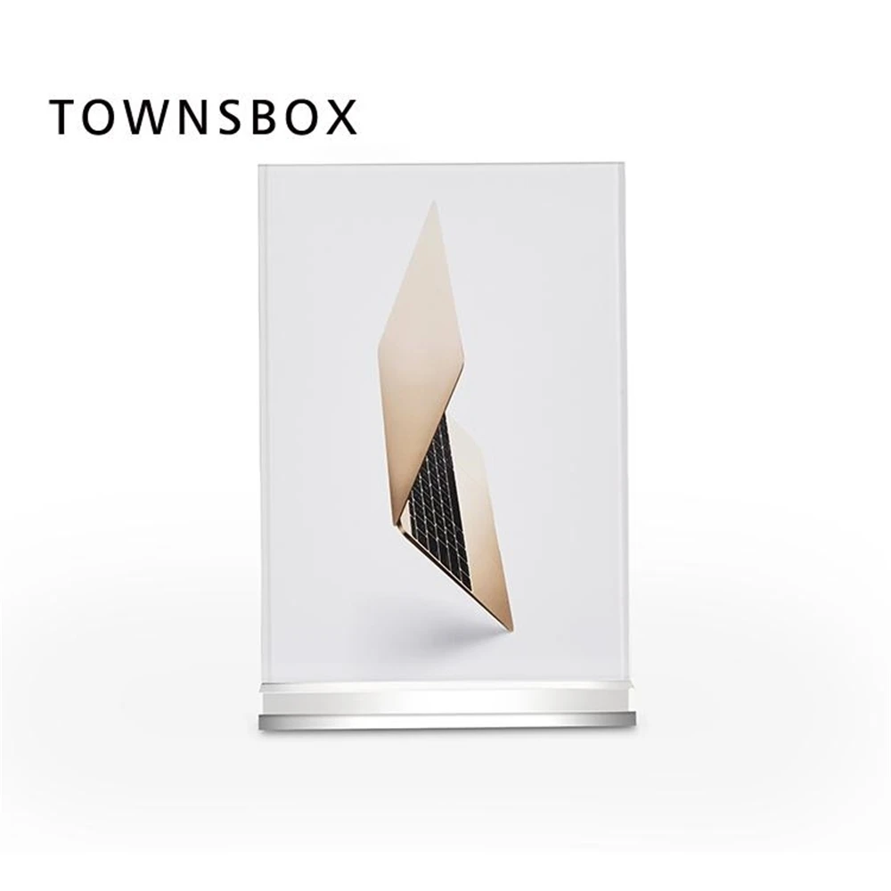 

A4 Photo Frame Acrylic Stand t Cellphone Notebook Headset Advertising Poster Rack Desk Sign Holder Table Price Info Tag Display