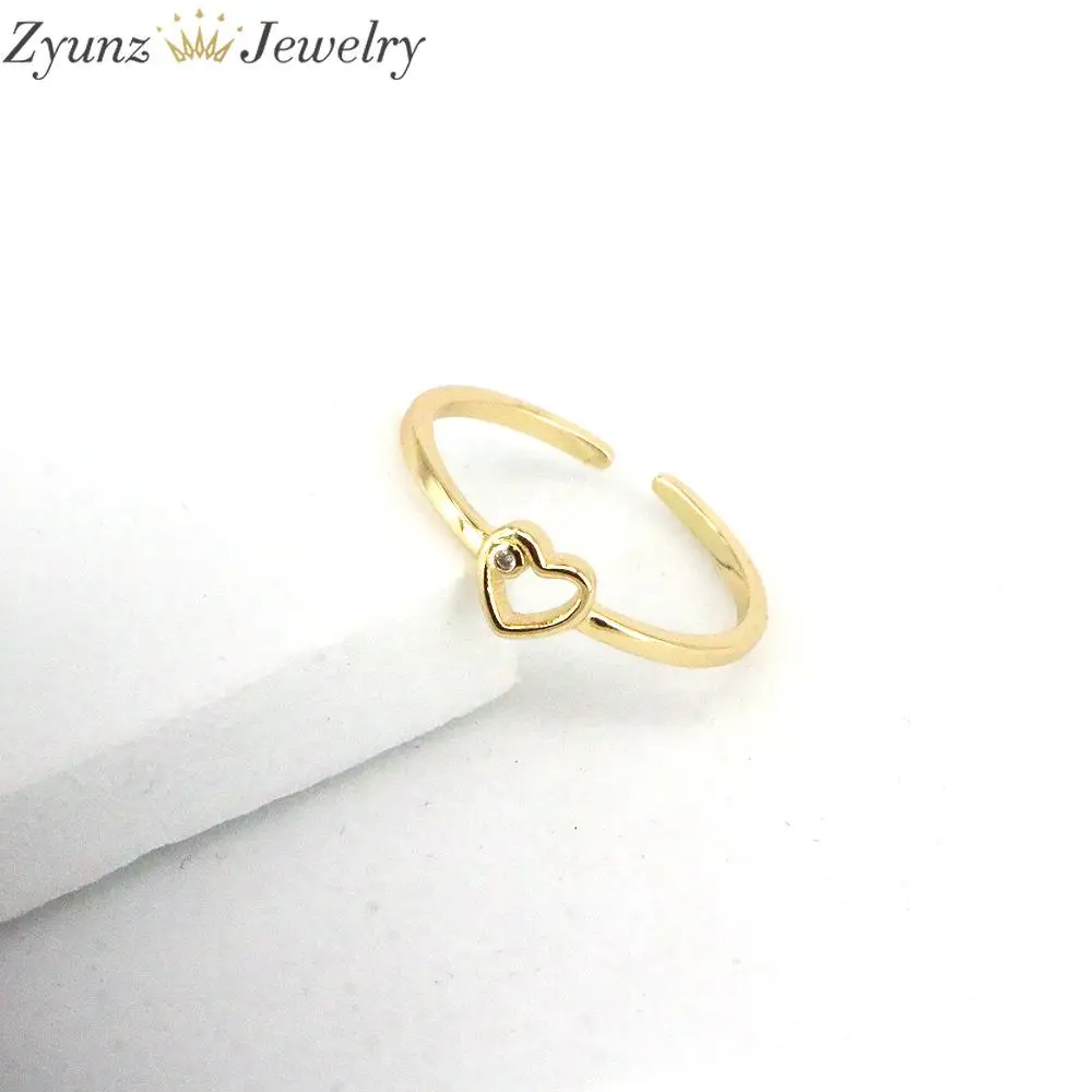 5 шт. изысканная золотая корона для девочек звезда луна кольца женщин