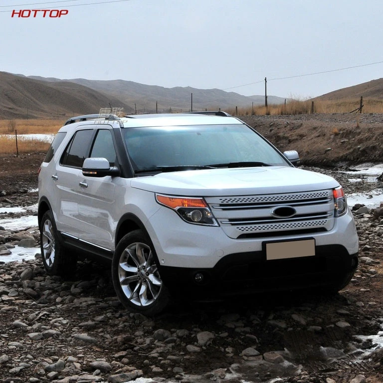 Автомобильный Стайлинг колесо брови декоративное свод полоса для Ford Explorer 2013 2014Car