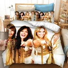Комплект постельного белья Abba Band с 3D принтом, пододеяльники и наволочки, Комплект постельного белья, постельное белье (размеры СШАЕСразмеры Австралии)