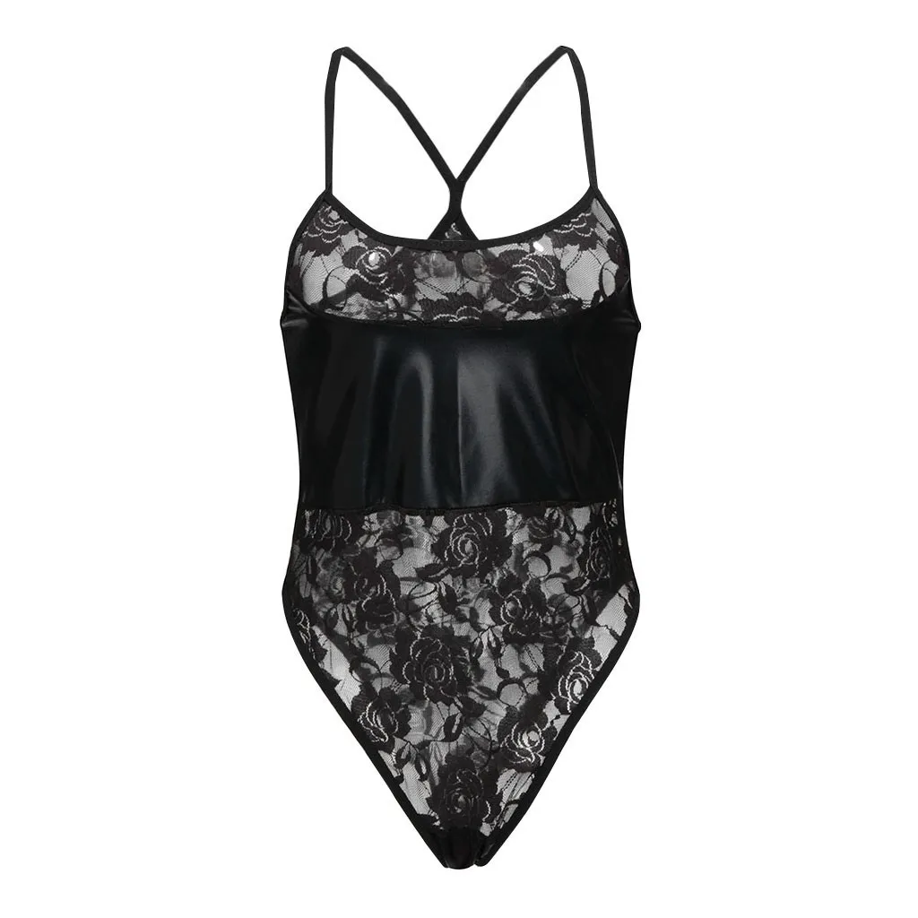 Эротическое женское белье эротическое кожаное кружевное Клубная одежда