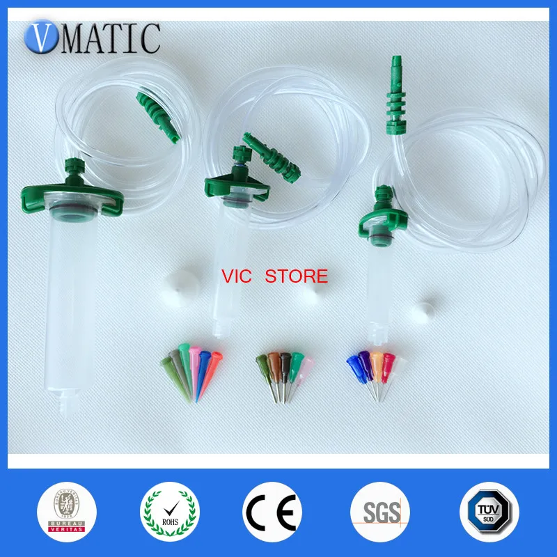 Бесплатная доставка зеленый цвет дозатор для жидкости паяльная паста клей шприц