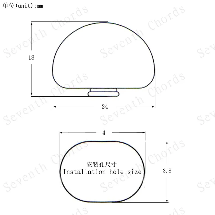 6 шт черный Пластик текстура древесины гитарные колки тюнеры замена кнопки ручка