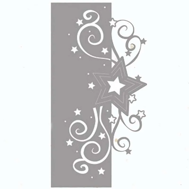 Металлические штампы пентаграмма кружевная высечка штамп украшение для