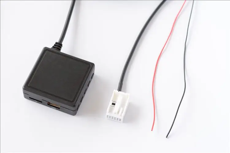 Автомобильный Bluetooth 5,0 беспроводной HIFI Bluetooth Aux микрофон адаптер TF USB флэш-накопитель для peugeot 207 307 407 308 для Citroen C2