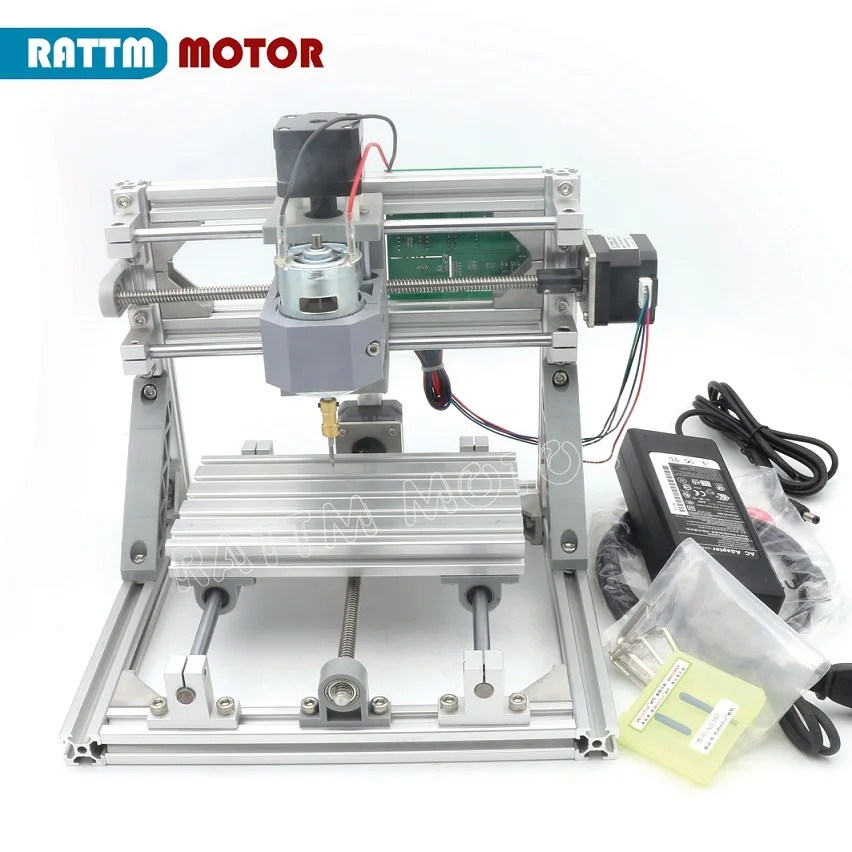 UKR CNC 1610 GRBL управление DIY Мини станок с ЧПУ рабочая зона 160x100x45 мм 3 оси Pcb фрезерный