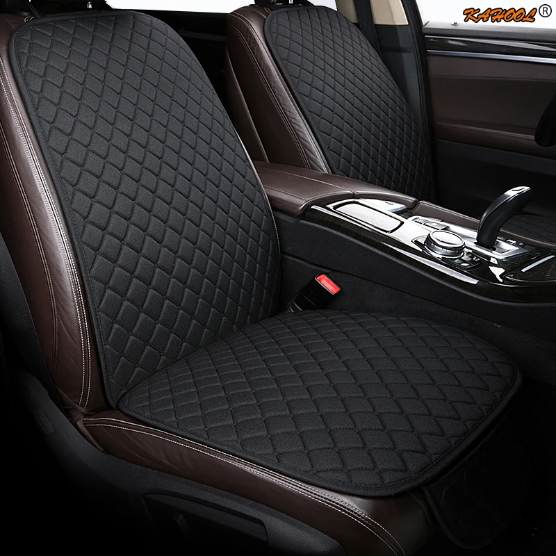 Чехлы KAHOOL для автомобильных сидений льняные toyota avensis t25 wish prado 120 150 corolla prius 20 land cruiser