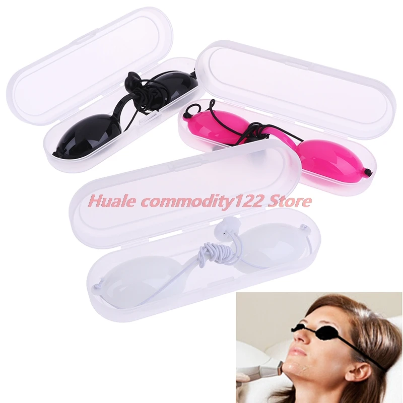 Safety Goggles Protective Glasses Soft Silicone Eyepatch Adjustable Eyewear Protection Beauty Laser Eyecup 3 Colors