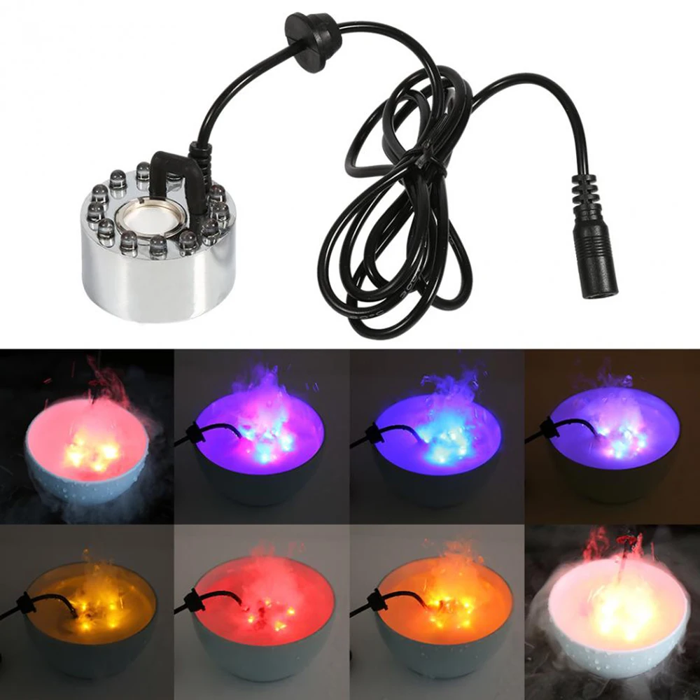 Aquarium Mist Maker LED Sprayer Fogger Atomizer Water Fountain Pond Fish Tank Decoration Supplies D30 | Дом и сад