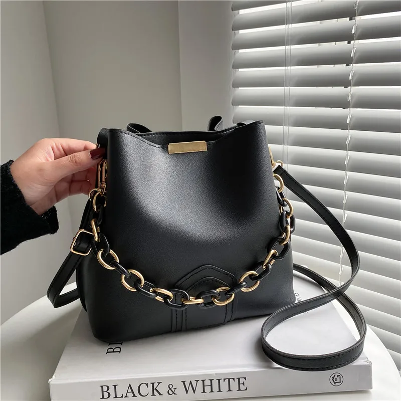 

2021 NEW Crossbody Bag For Women Shoulder Bag Brand Designer Women Bags Luxury PU Leather Bag Bucket Bag Handbag