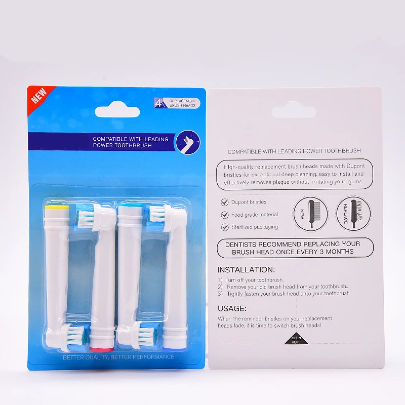 Oral B Сменные электрические насадки для зубных щеток отбеливание зубов щетки