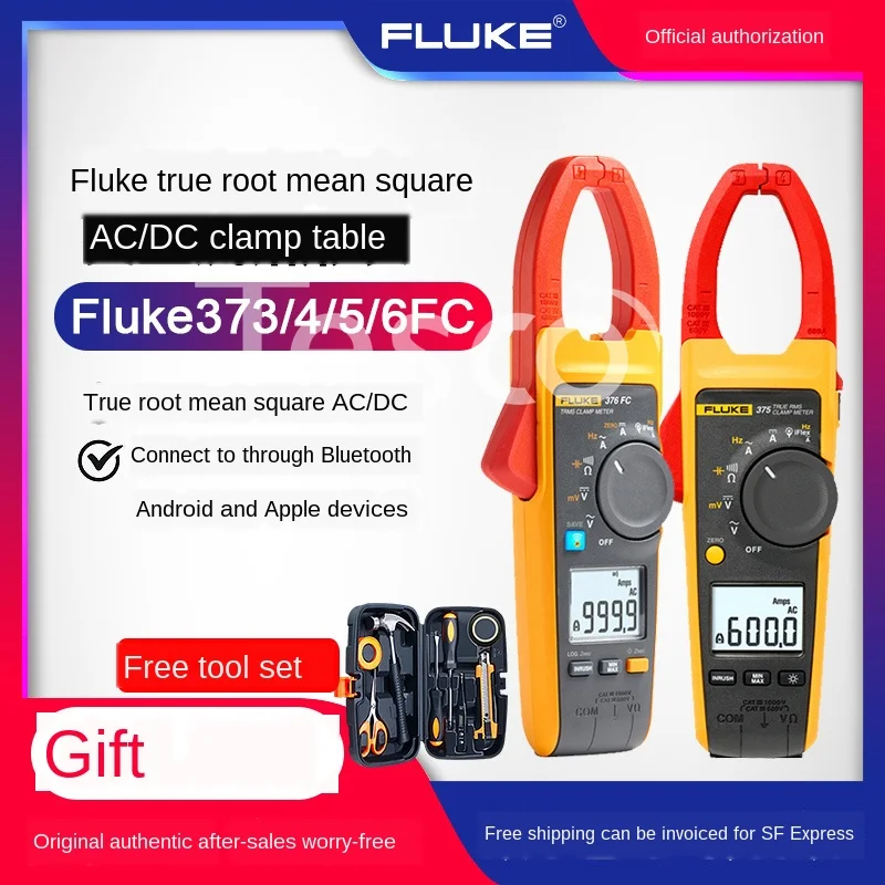 

381/F373/F374/F375 AC and DC clamp multimeter F376FC F381