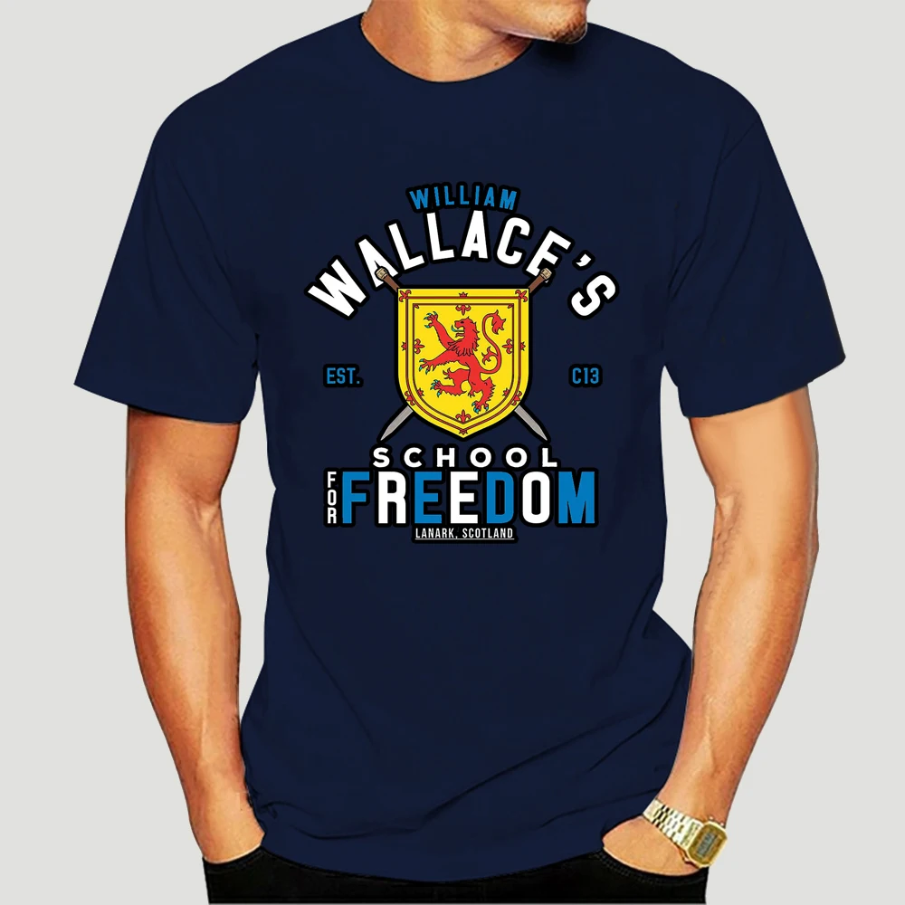 Топ моды Braveheart William Wallace School For Fredom Welsh Flag MenT Shirt Tee shirt 2212K|Мужские футболки| |