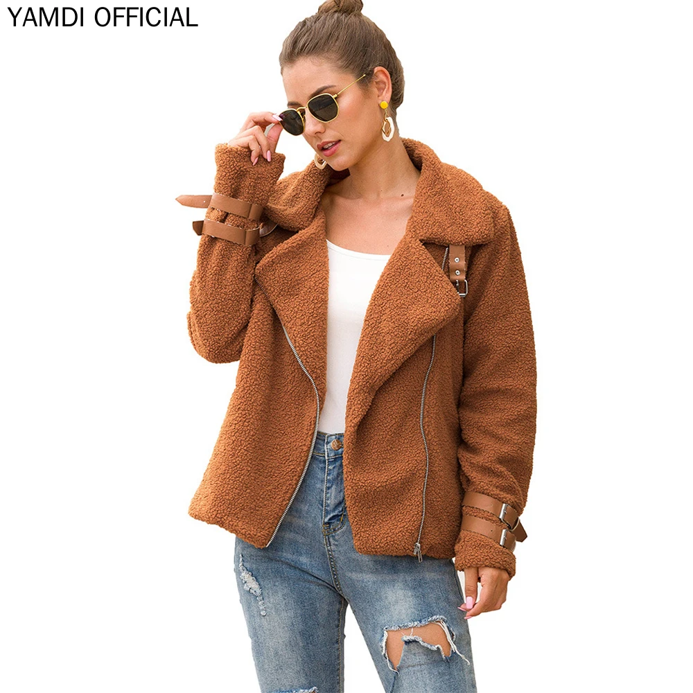 YAMDI осенне-зимнее пальто для женщин 2019 Новое поступление Женская винтажная