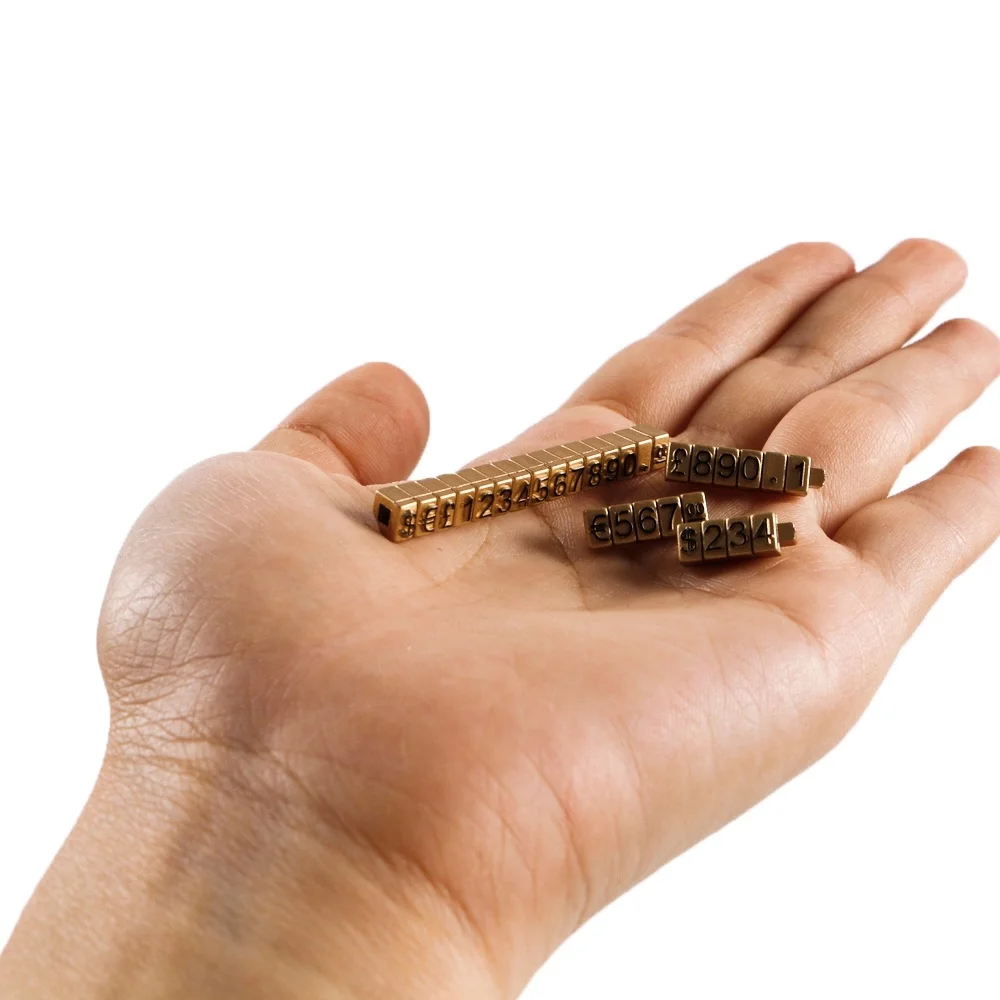 Цена стенд ювелирные изделия ценник часы дисплей цена мини кубики с цифрами