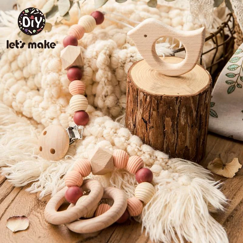 Let'S Make винт, 100 шт., 15 мм, Прорезыватель для зубов, детские игрушки, сделай сам, бусины, силиконовый Прорезыватель для малышей, для младенцев, пищевой зубной прорезыватель для малышей, игрушка