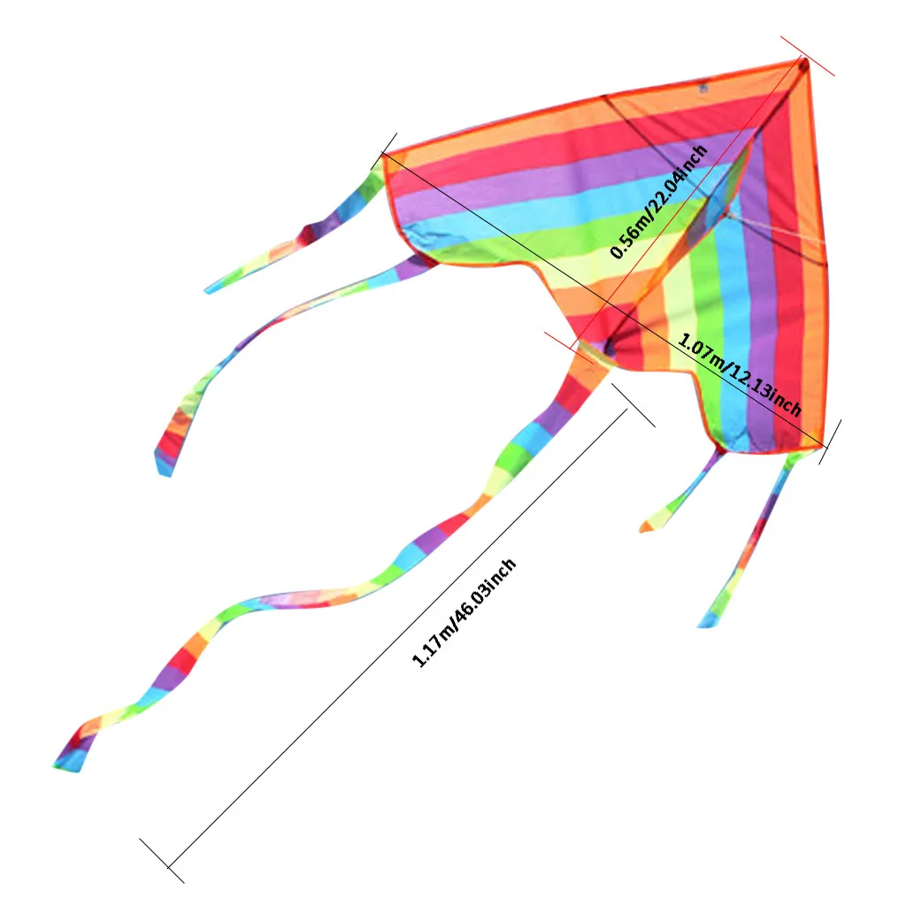 

New Long Tail Rainbow Kite Outdoor Kites Flying Toys Kite For Children Kids Outdoor Kites Flying Toys Kite For Children Kids #Z