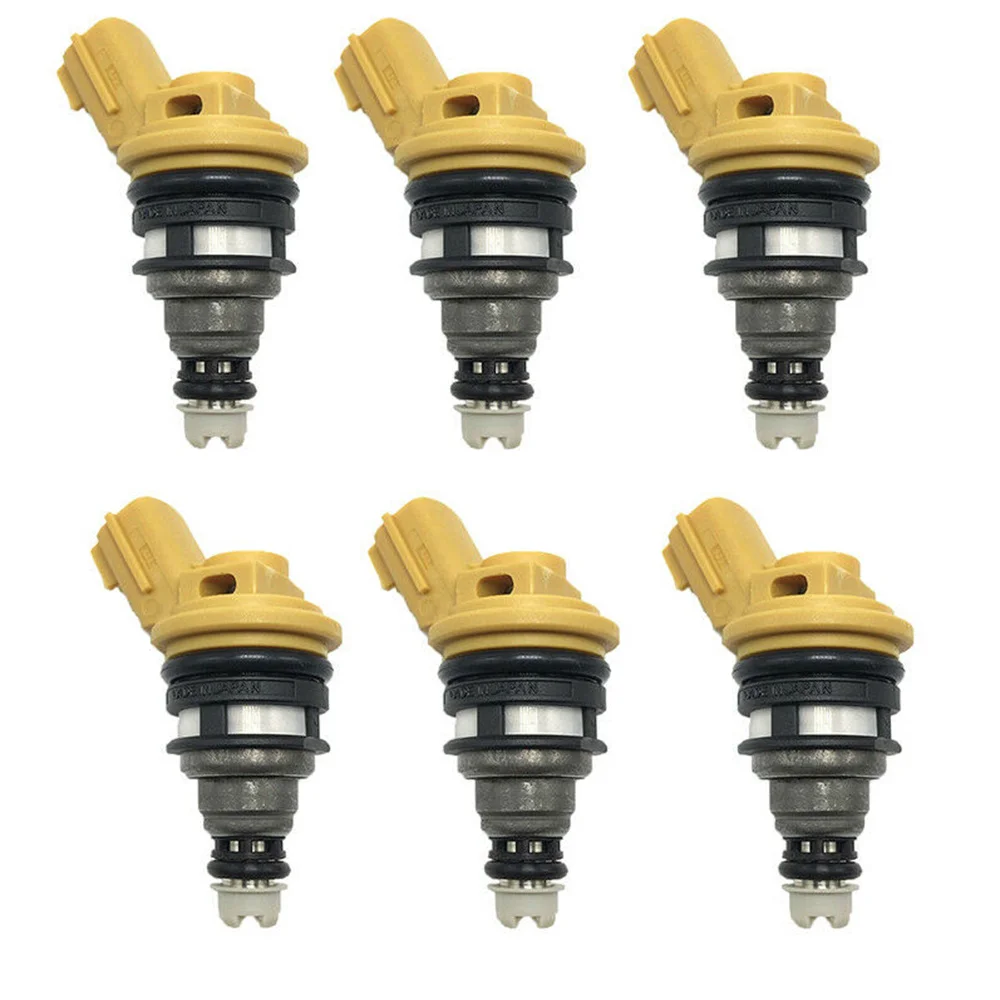 4х новый желтый 4 шт. инжектор 555cc 16600-RR543 16600RR543 для Nissan- 300ZX Z32 RB25DET VG30DETT SR20DET KA24