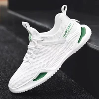 mens running mesh shoes net 2021 new sports casual shoes anti slip comfortable summer and autumn trend mens portable shoes