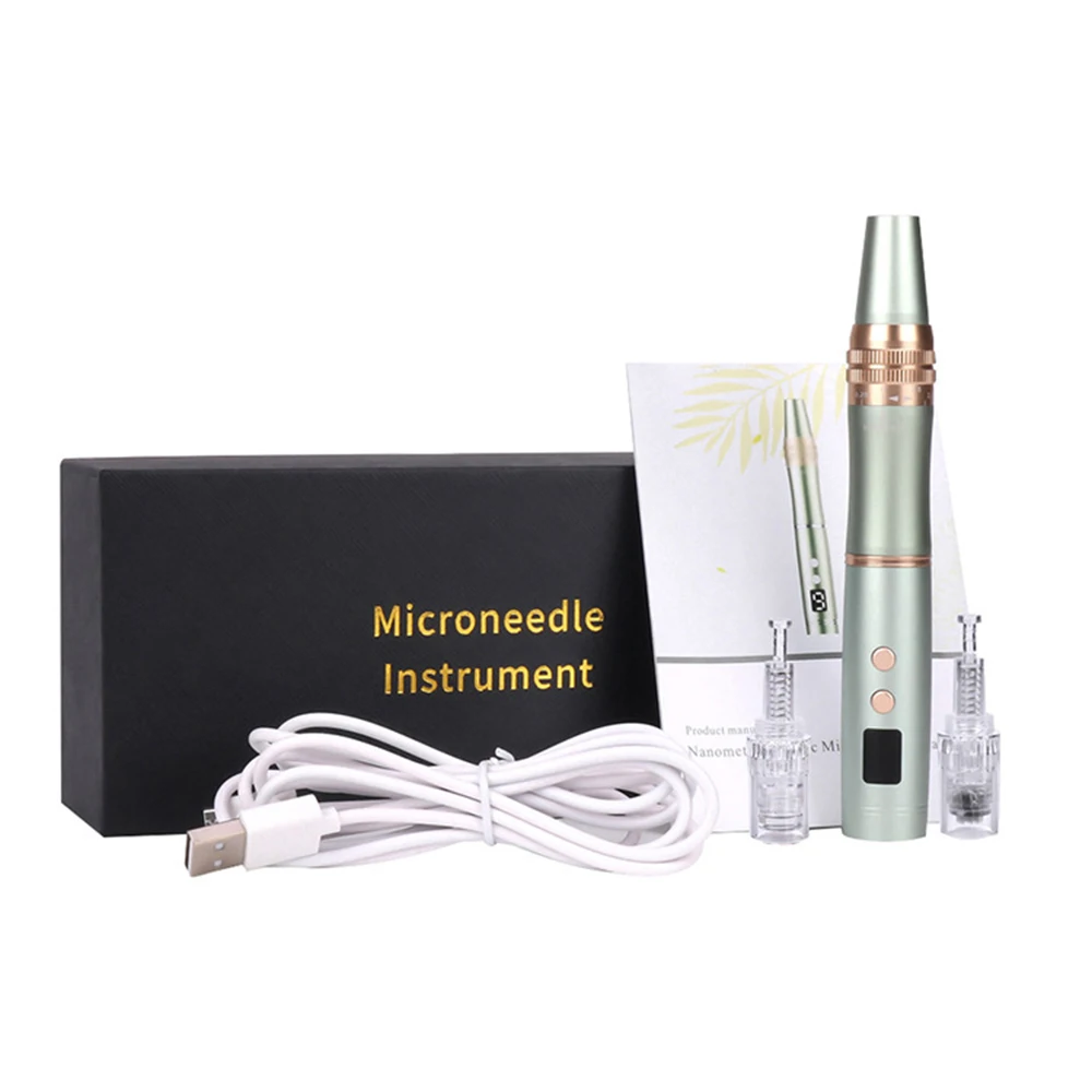 6 скоростей 4 цвета светодиодный светильник ручка для ухода за кожей лица