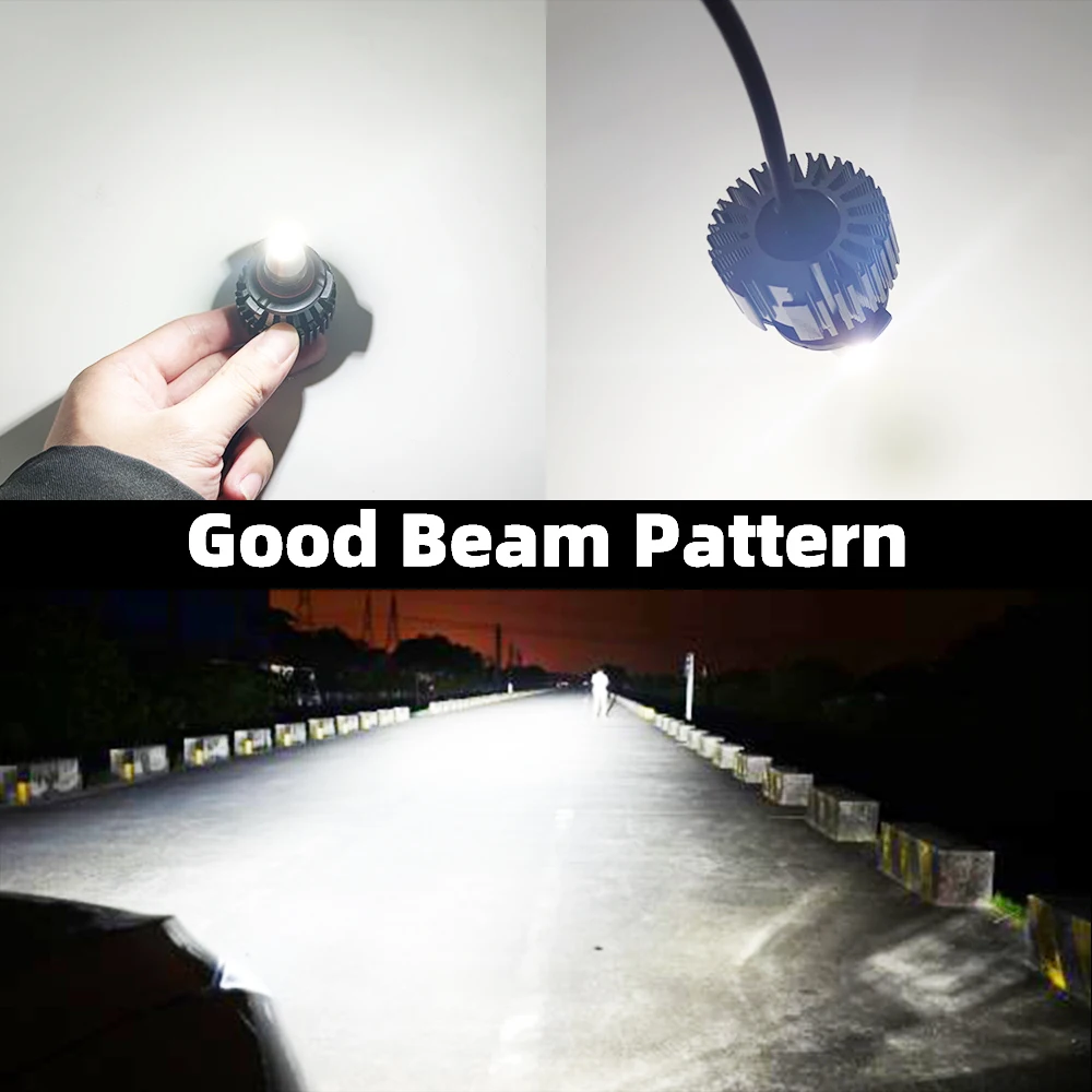 Диод светодиодный светильник для автомобиля фары лампы H7 9005 HB3 9006 HB4 H8 H9 H11