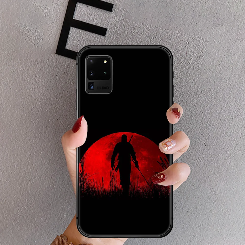 

Game Witchers Phone Case Cover For Samsung Galaxy Note S 7 8 9 10 20 10E Plus Lite Uitra Black Prime Fashion Soft