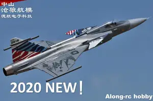 2020 окончательного Би Новый электрический 80 jet RC самолет 80 мм edf Jas-39 Gripen самолет JAS39 6s PNP или комплект + s выдвижной модель хобби