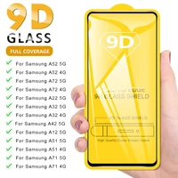 9d protective glass for samsung galaxy a52 a72 a32 a22 a53 a12 a51 a71 4g tempered glass film for samsung a53 a73 a13 72 52 5g