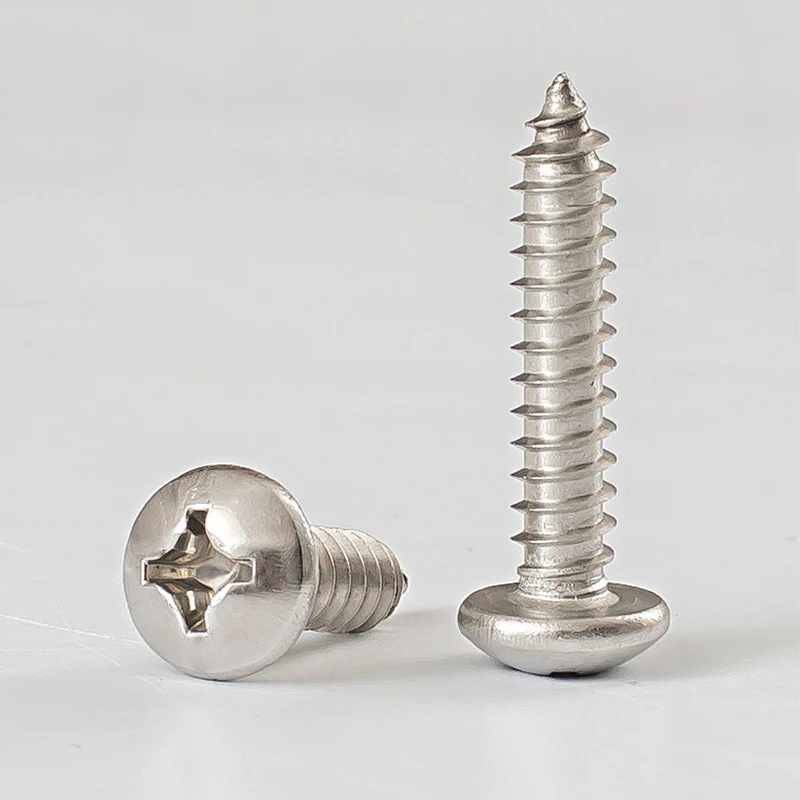 Нержавеющая сталь 304 M4 Саморезы с крестообразным шлицем 6 8 20 30 50 60 100 мм Длина и