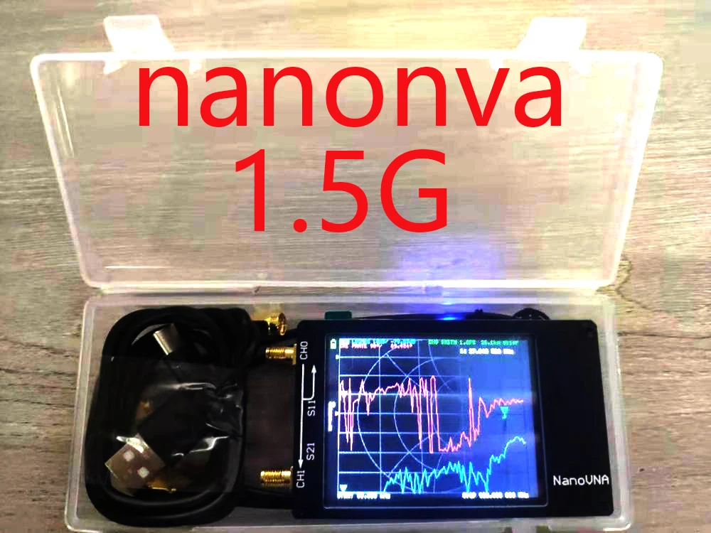 Радио программное обеспечение Analizador оригинальный de la antena del analizador red Vector NanoVNA 600m