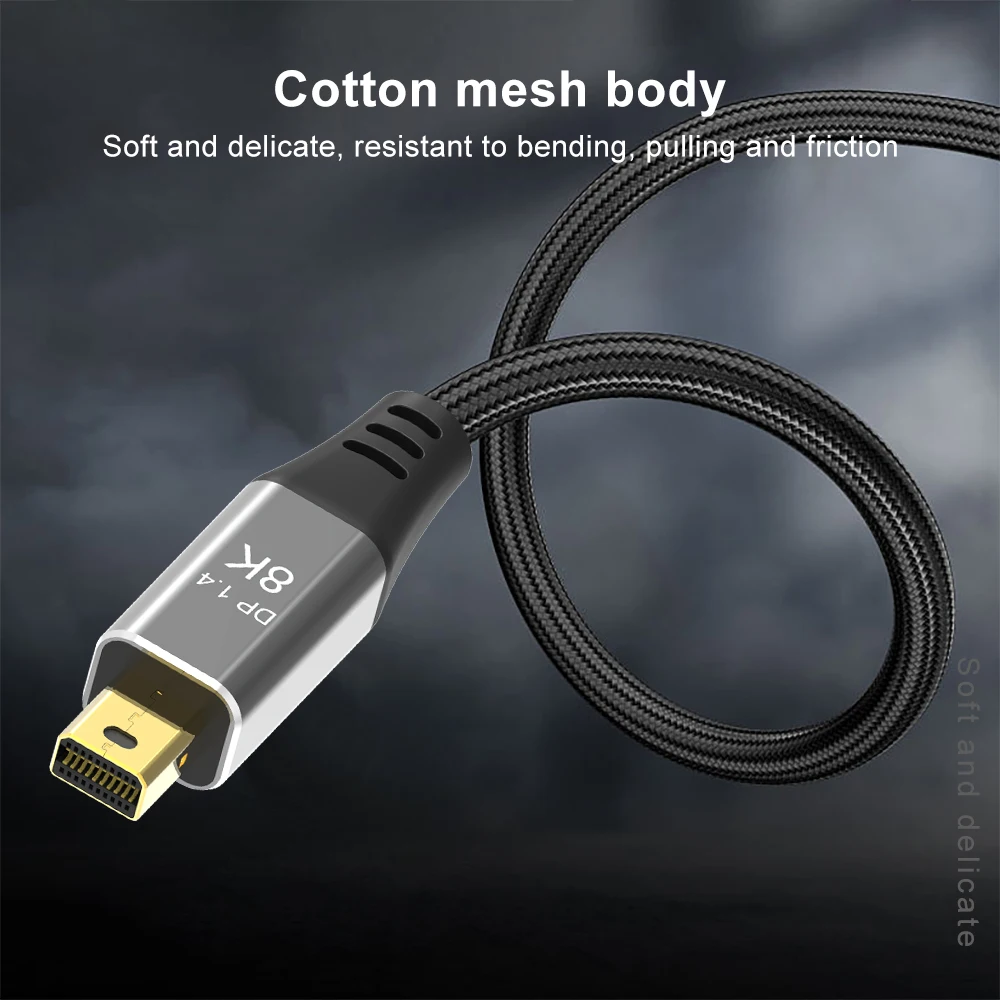 Кабель Thunderbolt 2 Mini DisplayPort DP к 8K @ 60 Гц 4K 120 с адаптером мама-папа | Электроника
