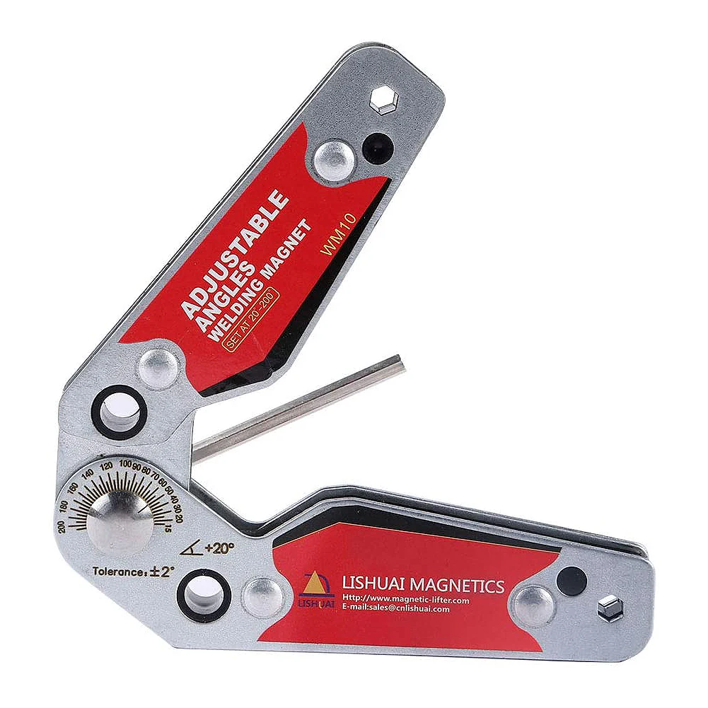 

20-200 Degree Adjustable Welding Magnet Neodymium Angles Magnetic Welding holder for Welding Clamp and Fabrication WM10-M
