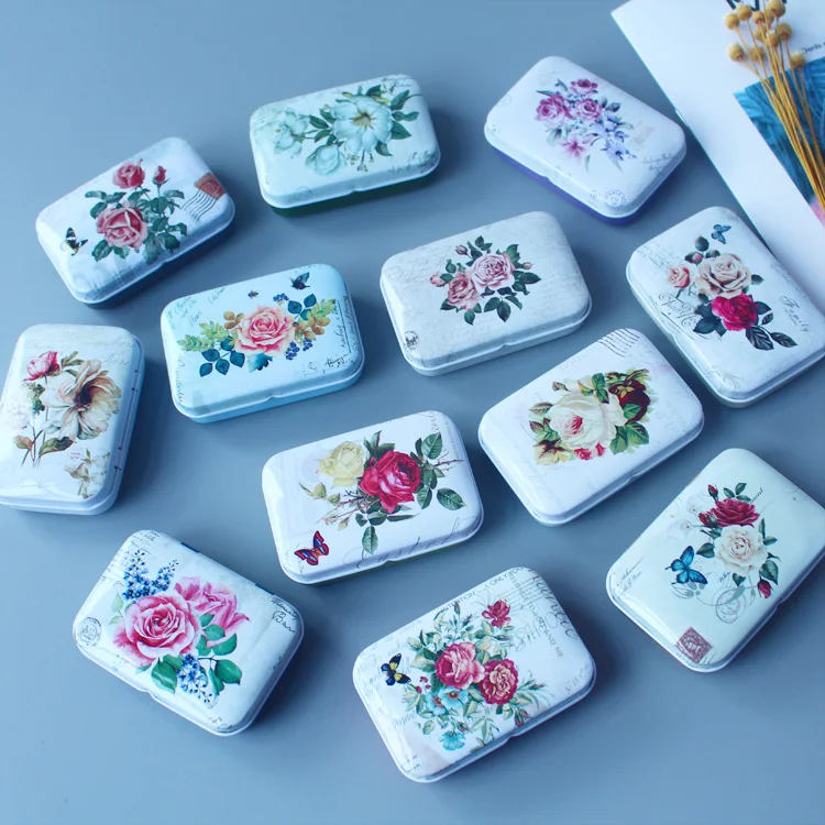 Новый Винтажный автомобильный жестяной ящик портативный мультяшный Сова