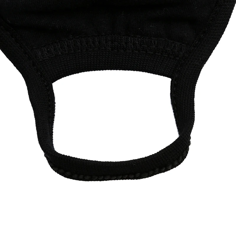 Черная светящаяся хлопковая маска для лица 3 шт. антизапотевающая вечеринки в