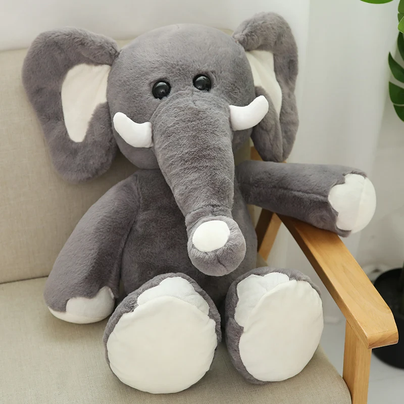 75 см Большой Слон Игрушки мягкие животные плюшевые игрушки Детская кукла для