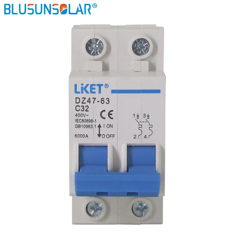 

1PCS/ wholesale hot selling AC400V 16 /32/50/63A utomatic Mini Circuit Breaker