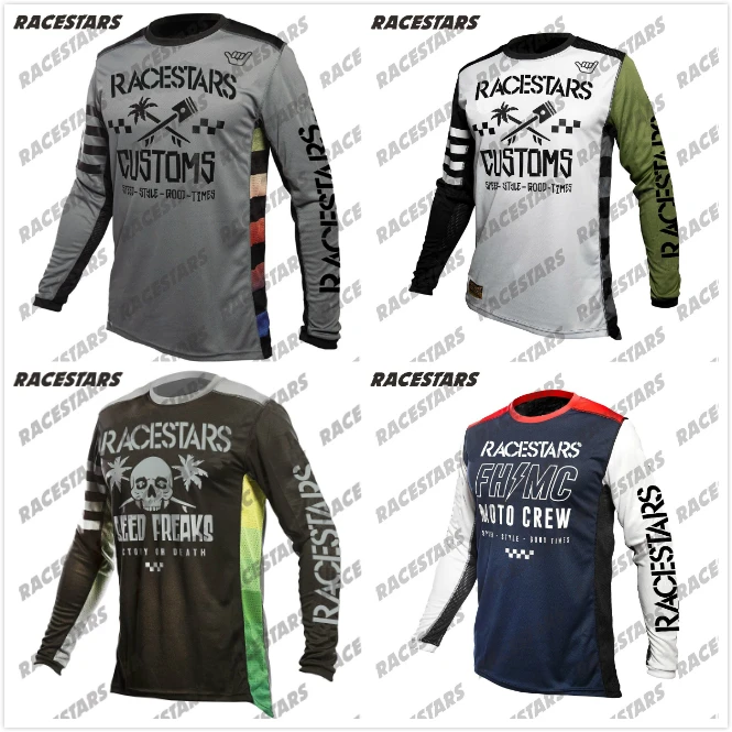 

Mountain Cycling Jersey MTB Jersey Enduro Motocross Jersey Maillot Hombre DH Moto MX Downhill Jersey Off Road Spexcel ATV