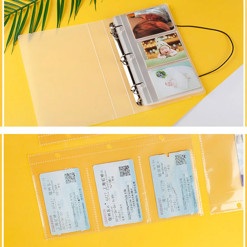 240 карманов 3 кольца прозрачный Мини Фотоальбом Fujifilm Instax Mini 11 9 8 7s 70 90 LiPlay держатель