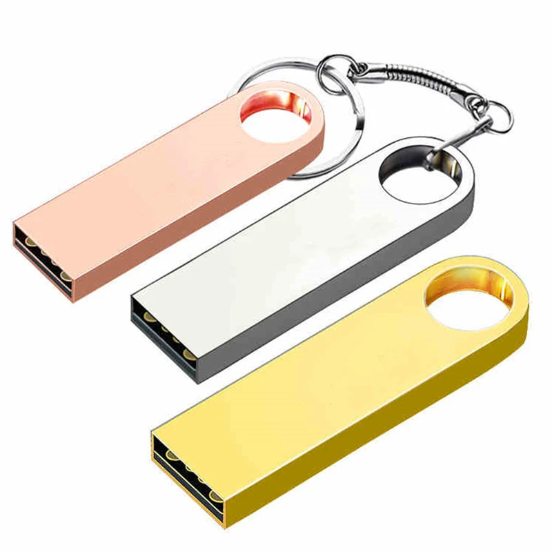 Металлический водонепроницаемый флеш накопитель 2 0 64 ГБ Usb 16 Флешка 32 Гб флешка 8 4