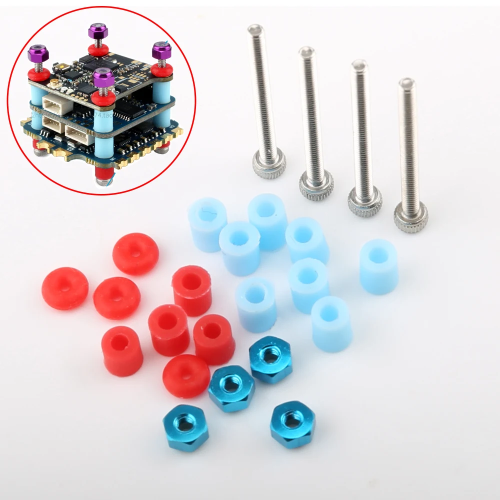 

Для F405 Mini Flying Tower FPV, обгонная машина M2, амортизирующая колонна, изоляционная колонна, фиксированная установка, винтовой аксессуар