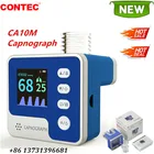 CONTEC CA10M Новый капнограф конец прилива CO2 частота дыхания ETCO2 основное тестирование