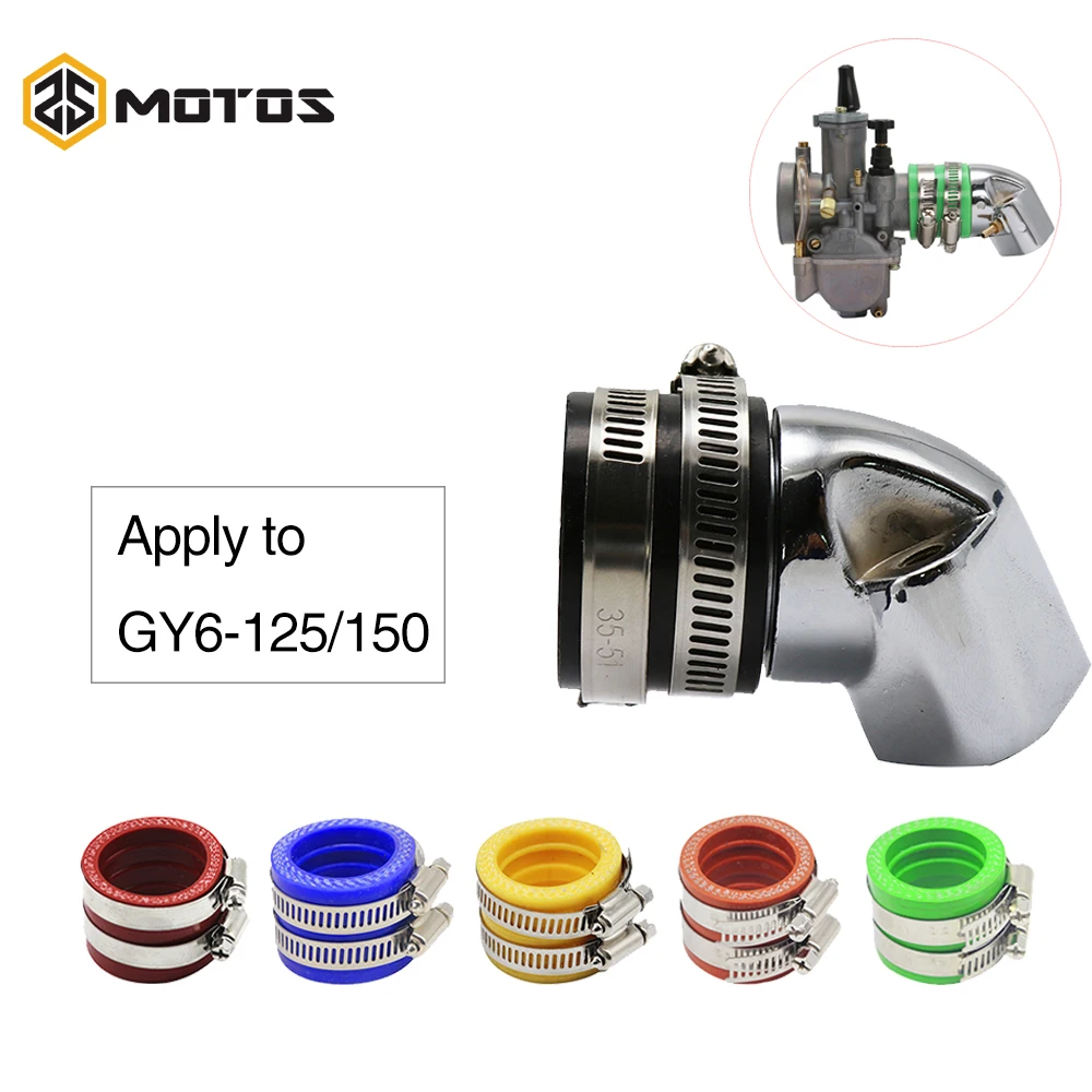 ZS мотоциклетный Карбюратор с интерфейсом карбюратора алюминиевый впускной