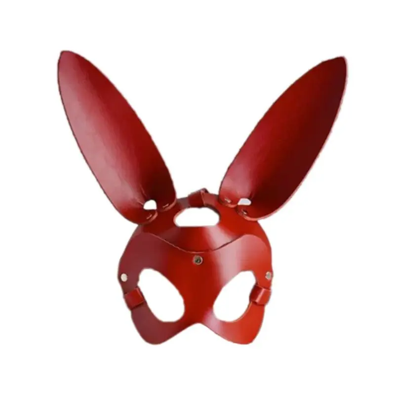 

24BC женская сексуальная маска половина глаза Косплей лицо кролик кожа для взрослых игра Маскарад Карнавал маскарадные маски